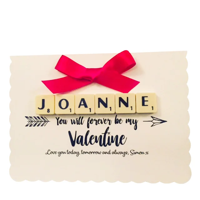 Personalised Valentines Cards for Her