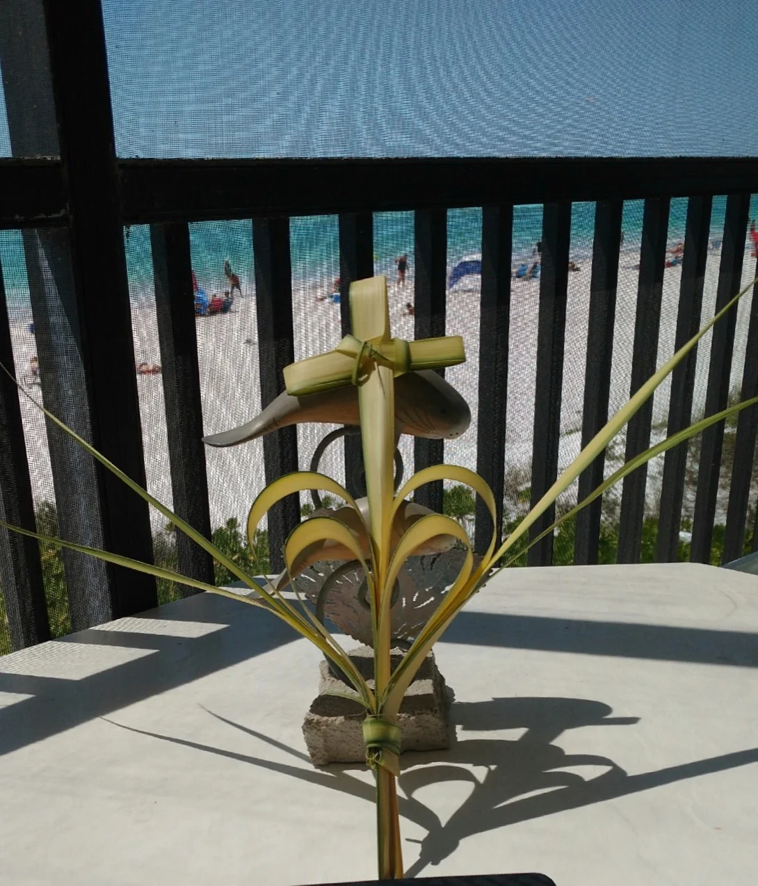 Anointing their feet