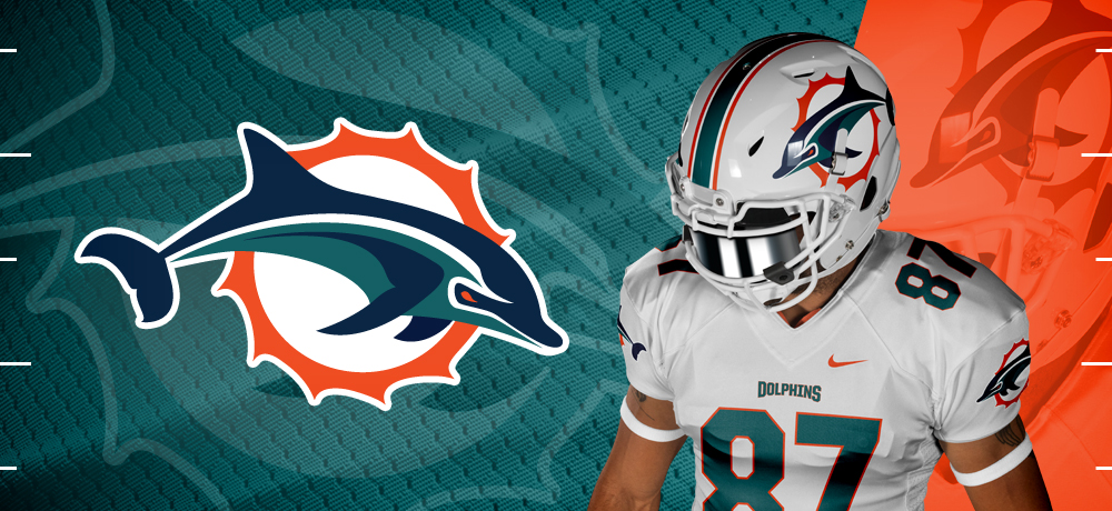 Miami Dolphins Logo Bt Graphic Design