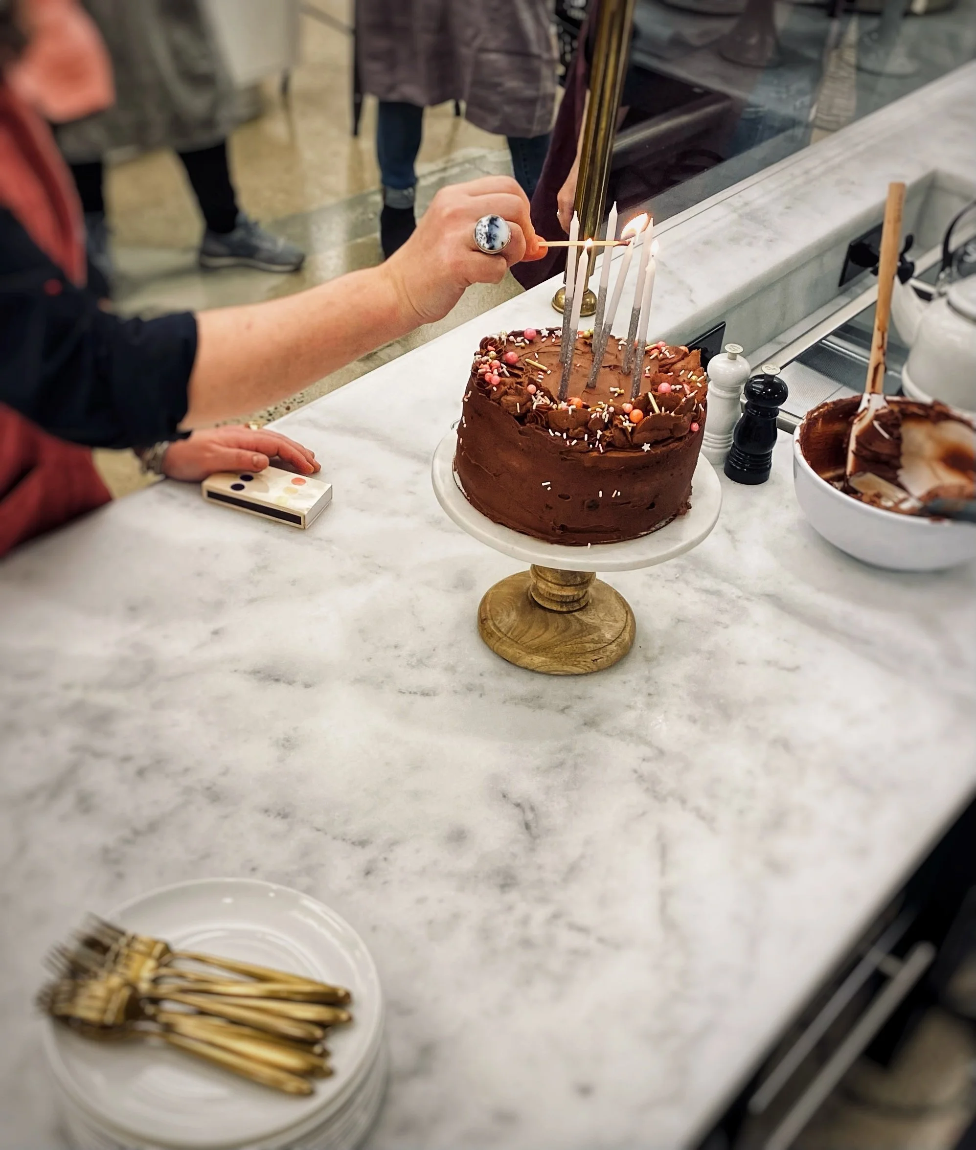 a special birthday celebration with @cakeitnice