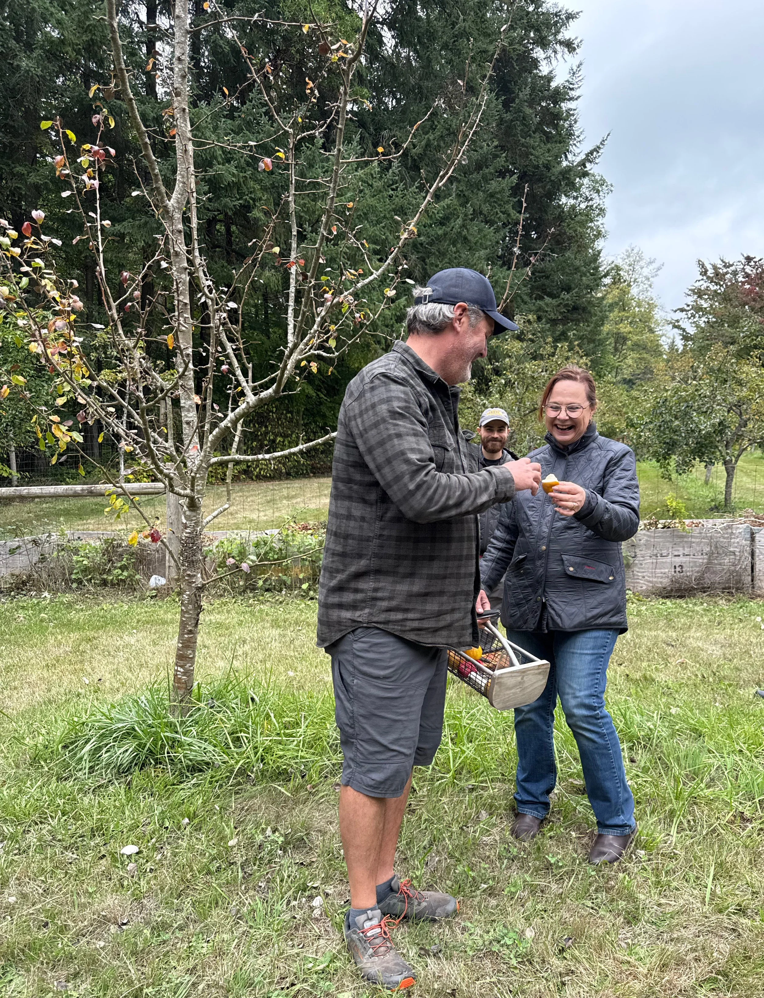 Jim and Cheryl from Nashi Orchards