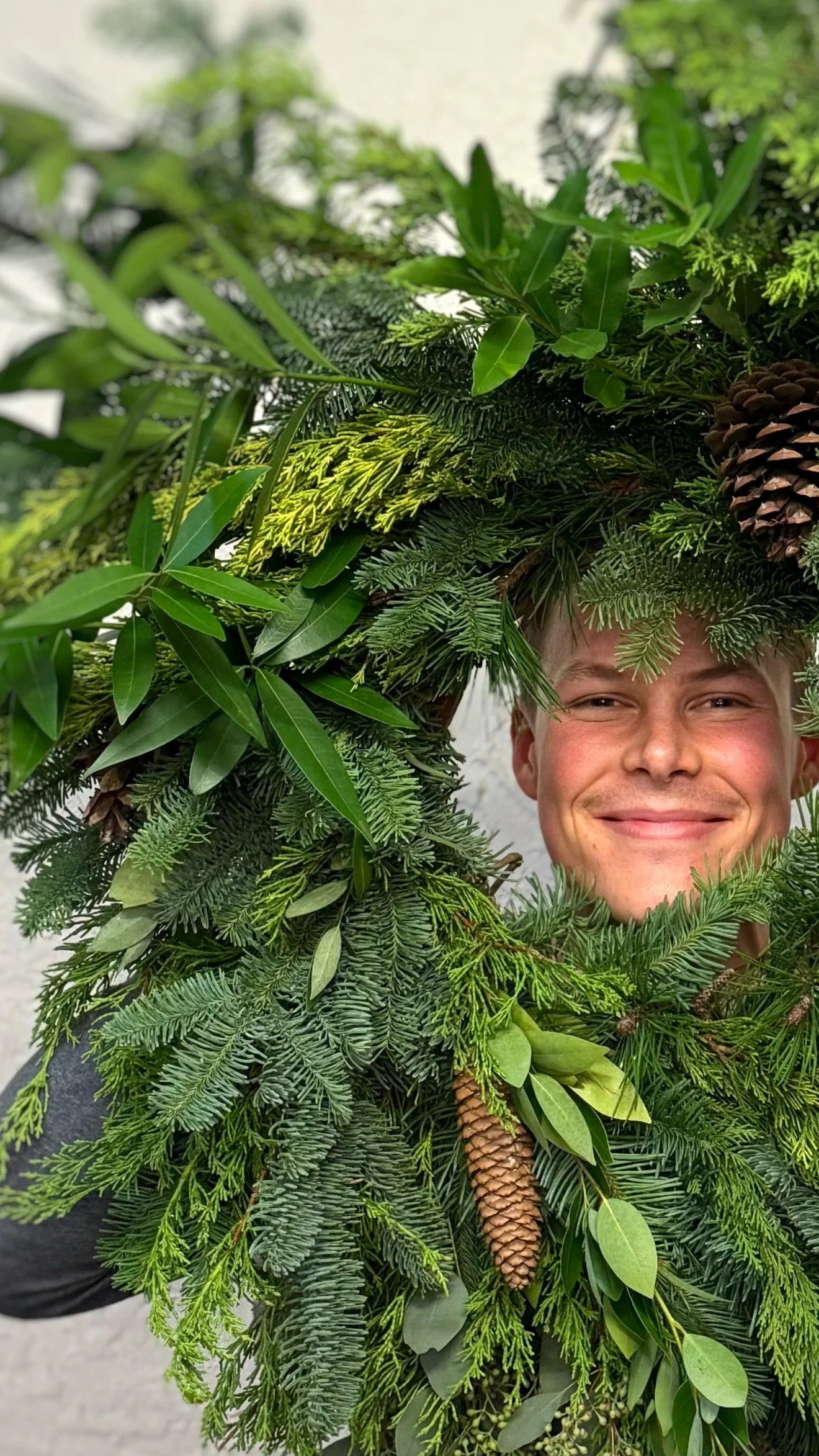 winter wreath tradition