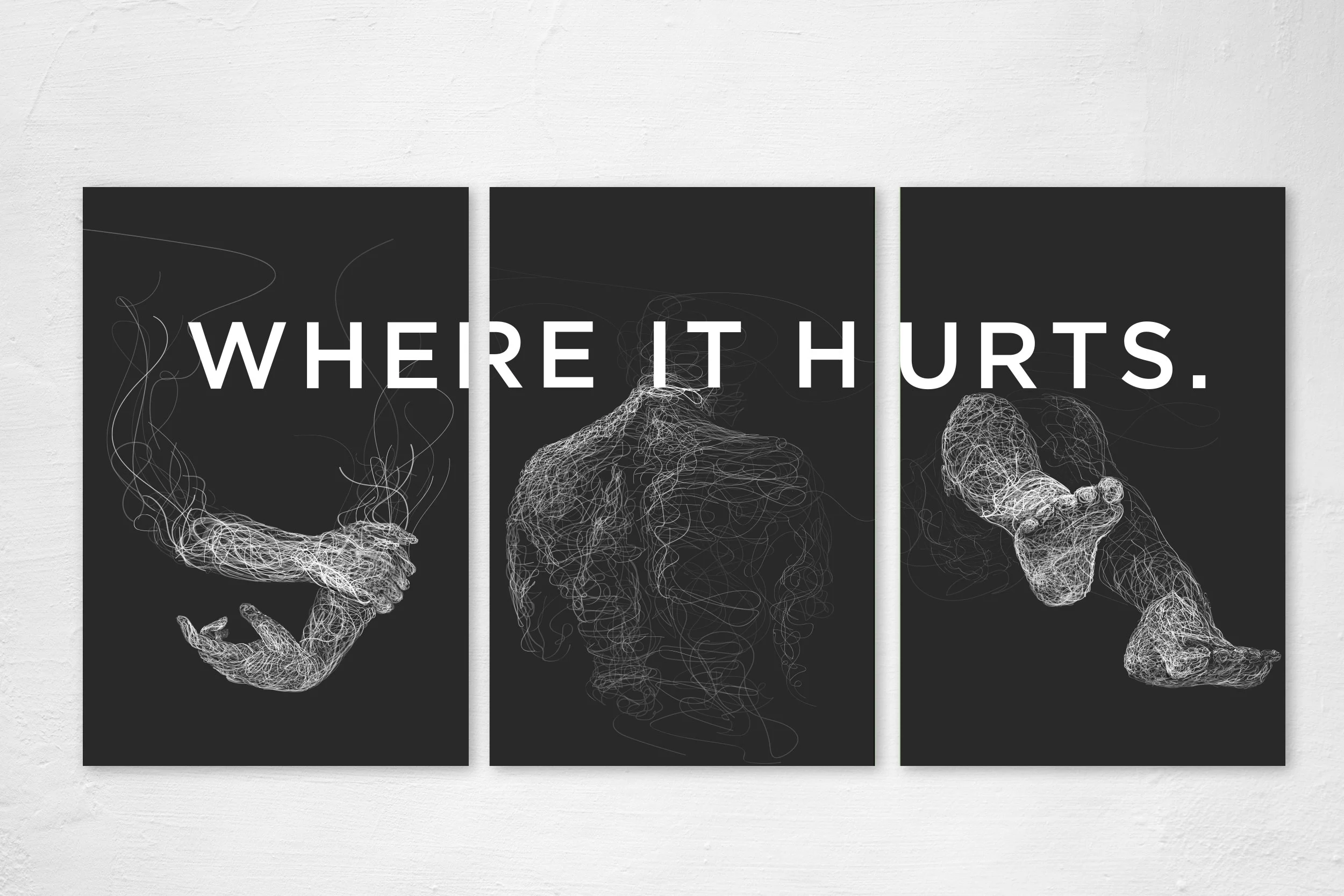 Where It Hurts BFA Exhibition