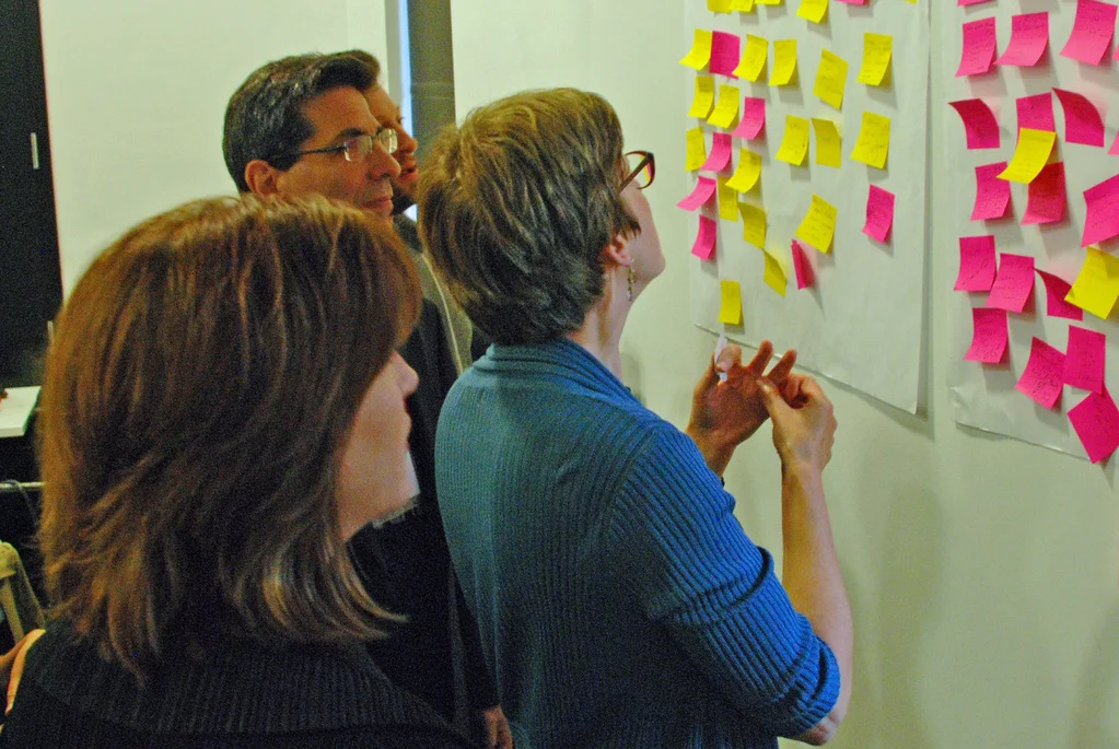 admiring post its.jpg