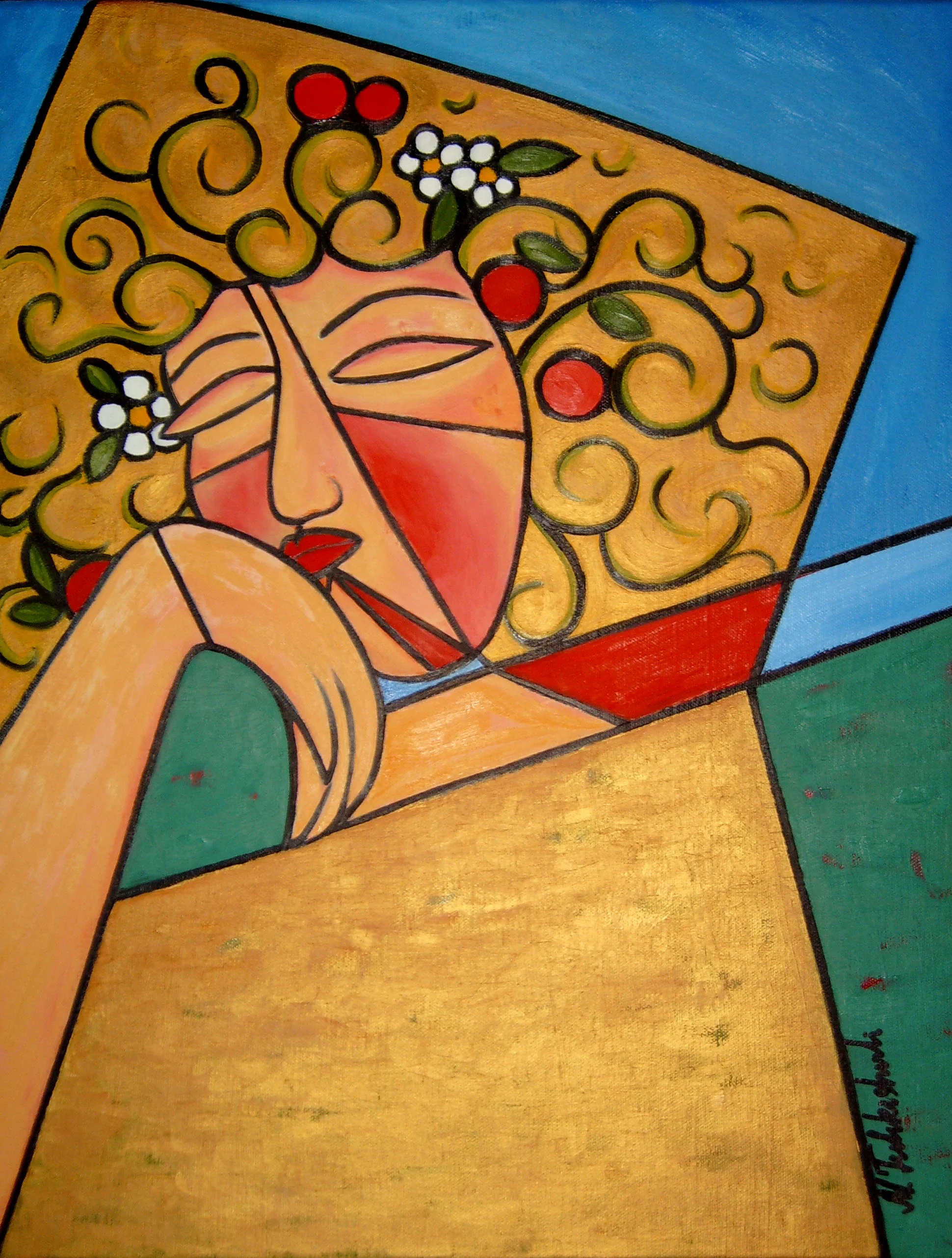''Tina'' Sleeping Girl.