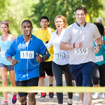   Participate  in a charity walk together   