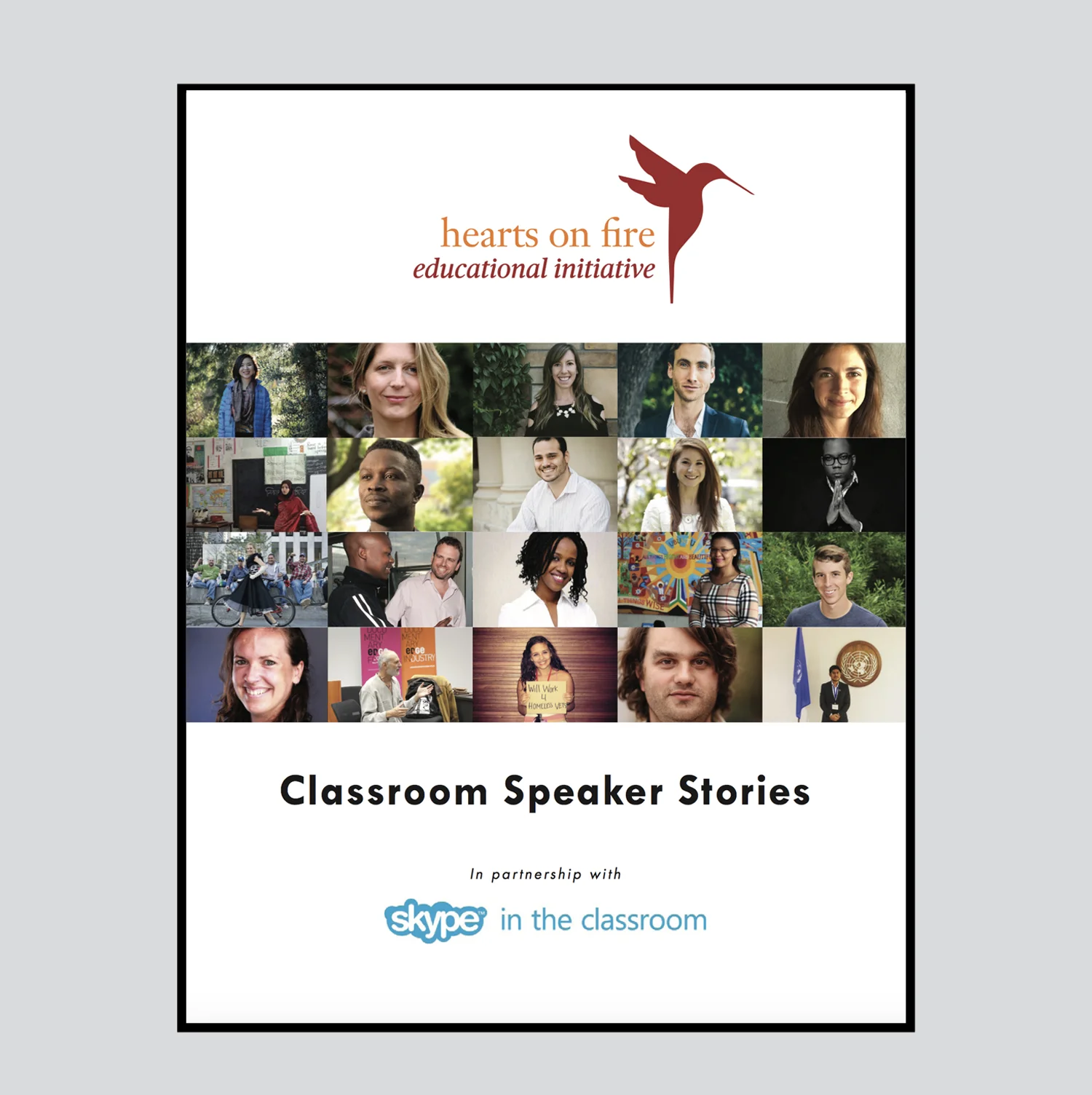  Classroom Speakers Stories PDF   Downloadable Stories of Resilience, Passion &amp; Leadership   These personal stories of social change leaders focus on a variety of issue areas: immigrants &amp; refugees, access to quality education &amp; healthcar