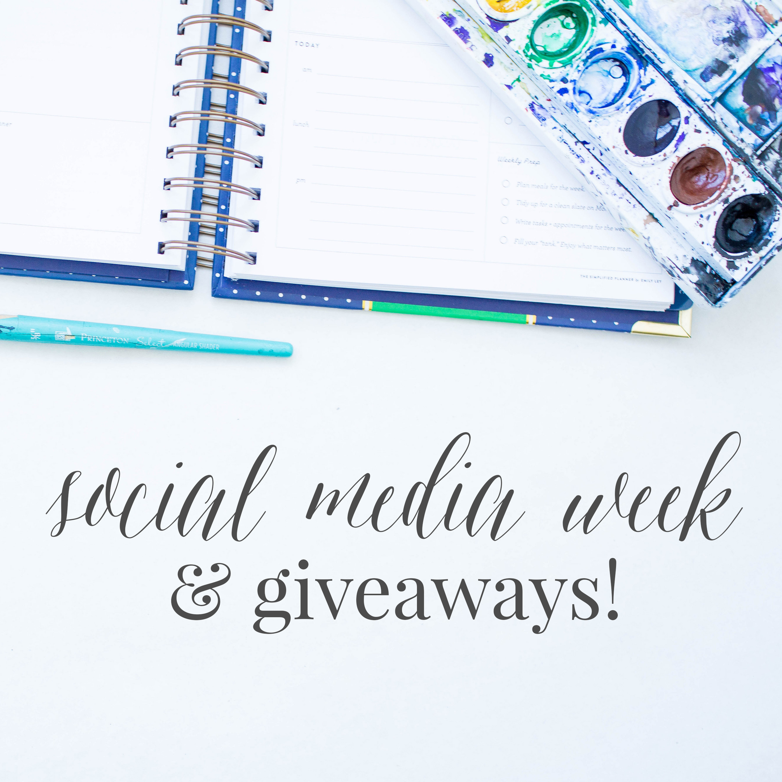 It's Social Media Week! (And yes, it includes lots of give-a-ways)