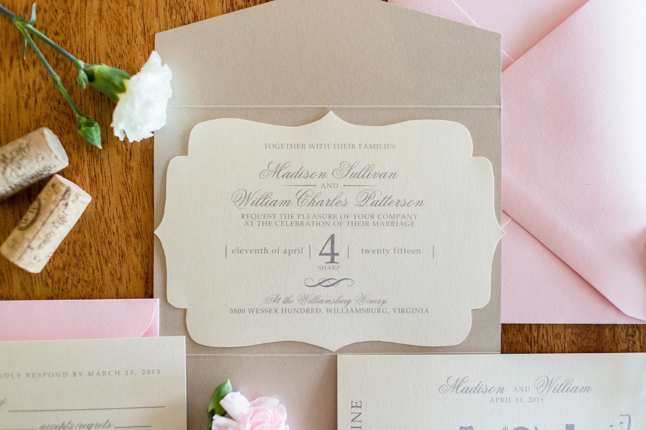 Phi Mu Themed Styled Shoot