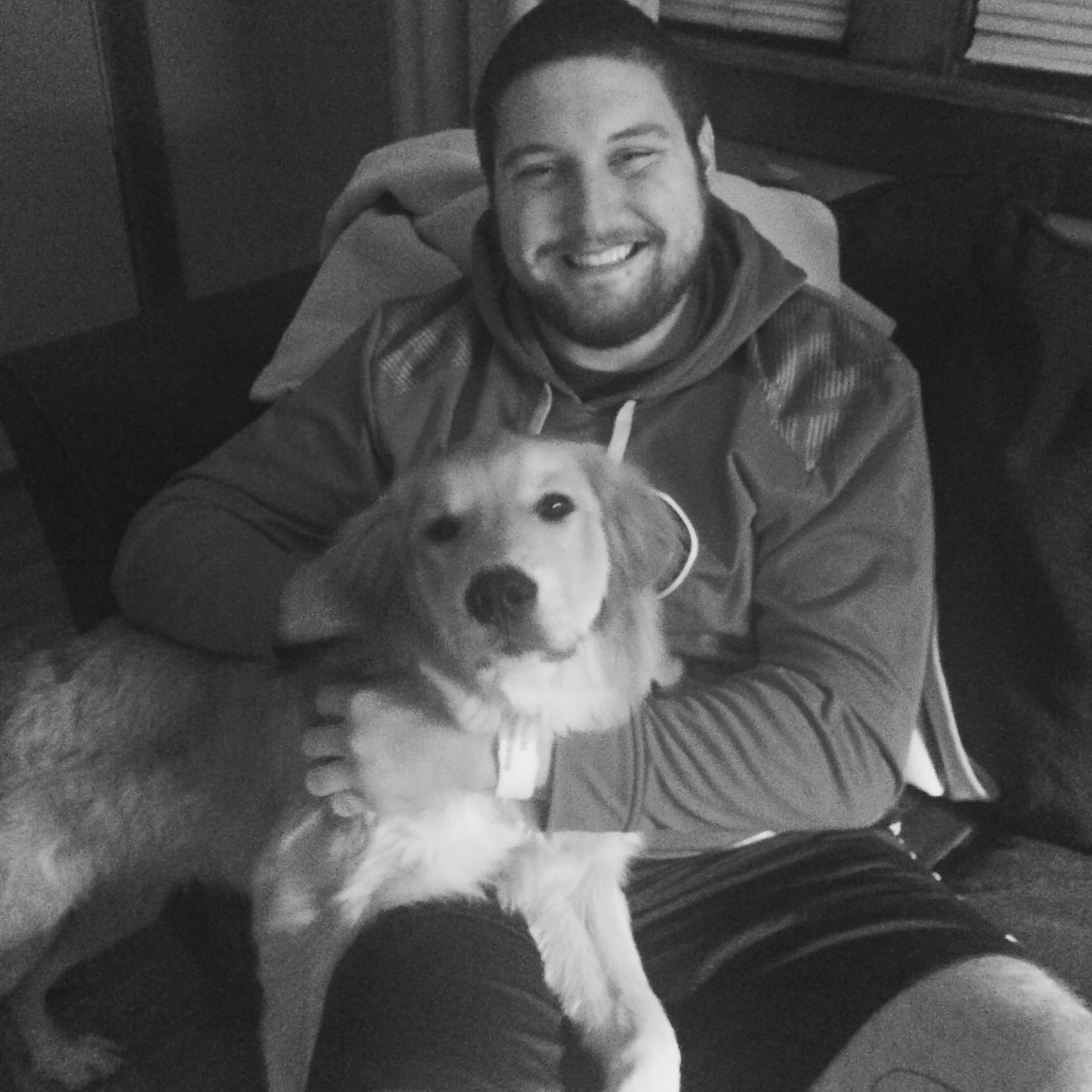 Reunited with the best pup in the whole world!