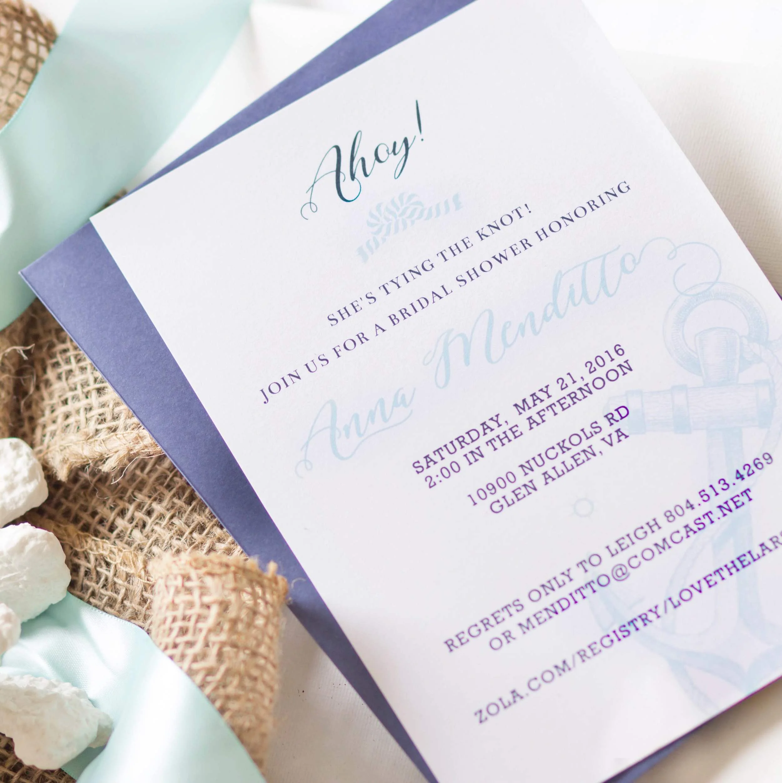 Bridal Shower Invitation | Anna