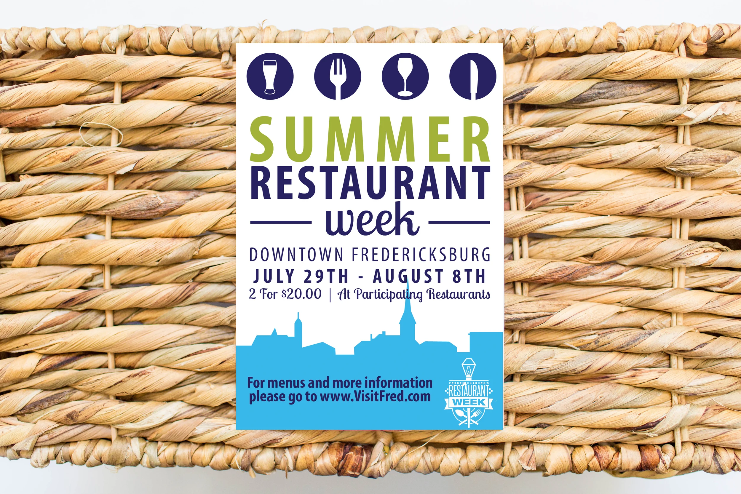 Restaurant Week Postcard