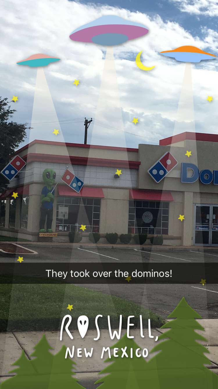 they took over the dominos!