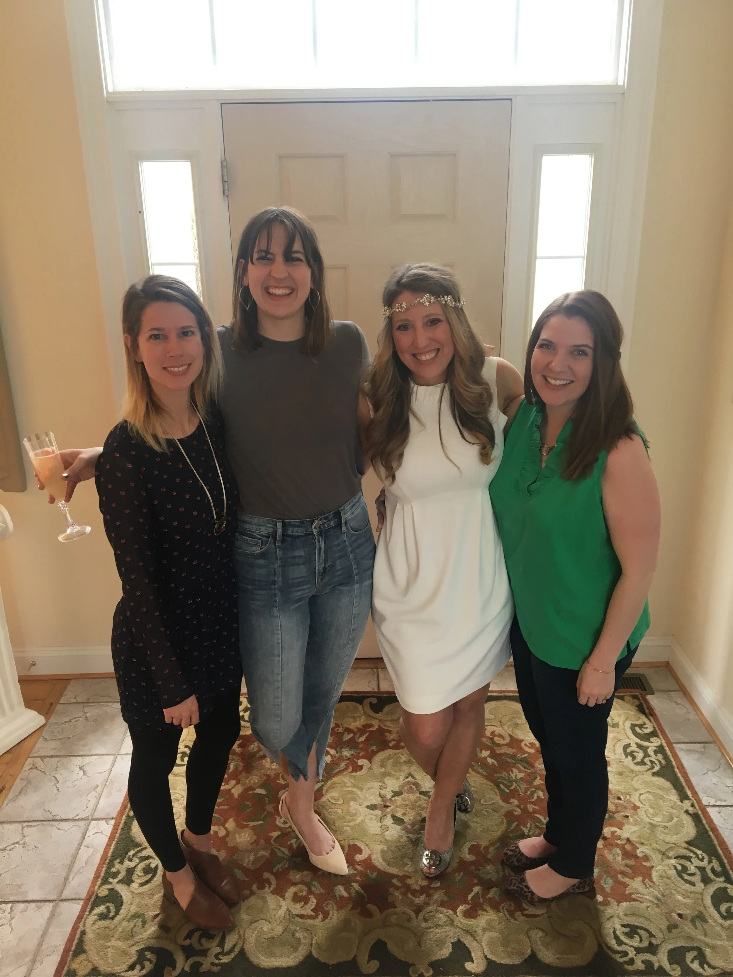 rugby friends- grace, ellie, me and kaylan (also one of my twila brides this year!)