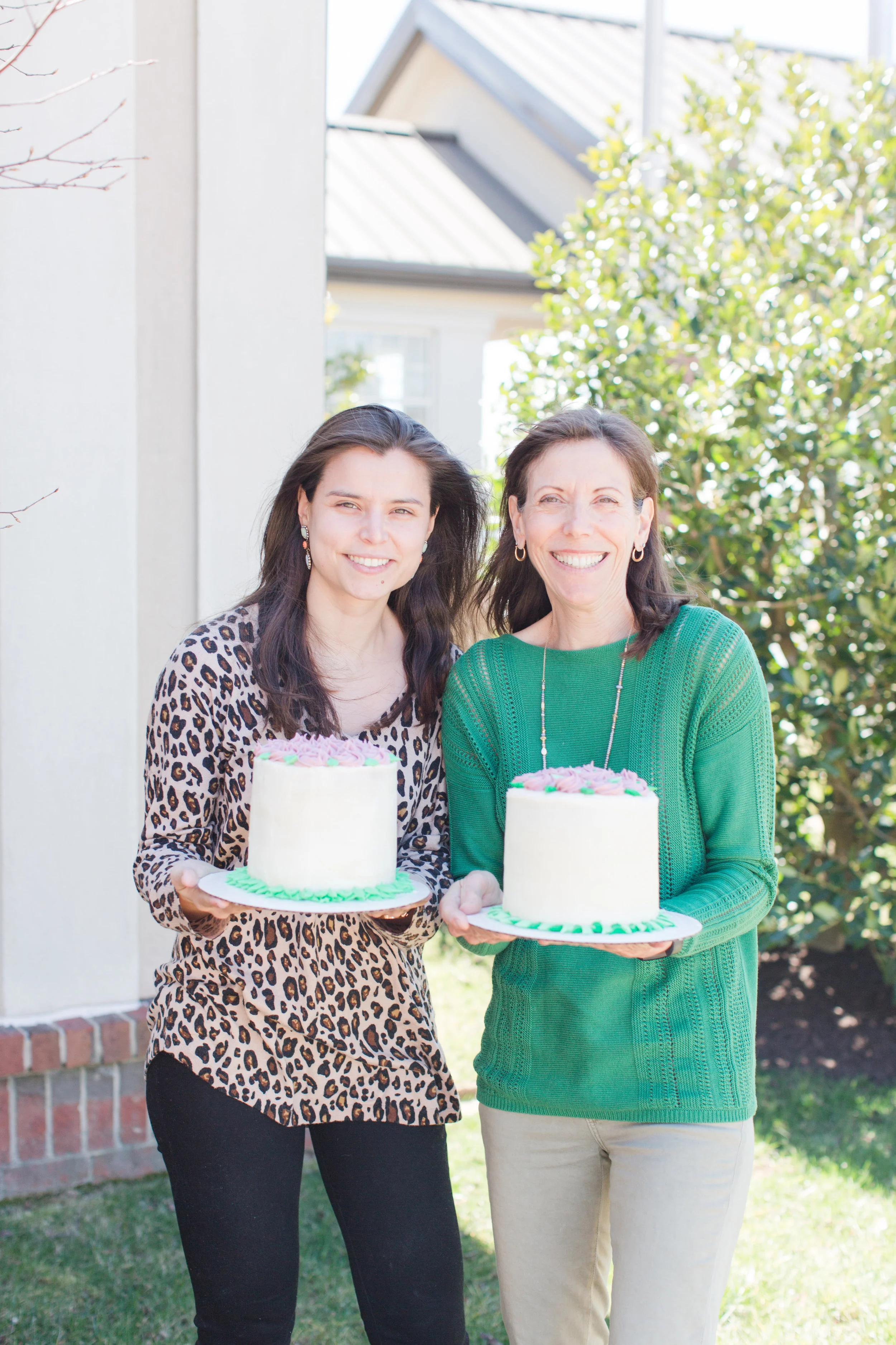 a sweet twila bride, claire, and her mom