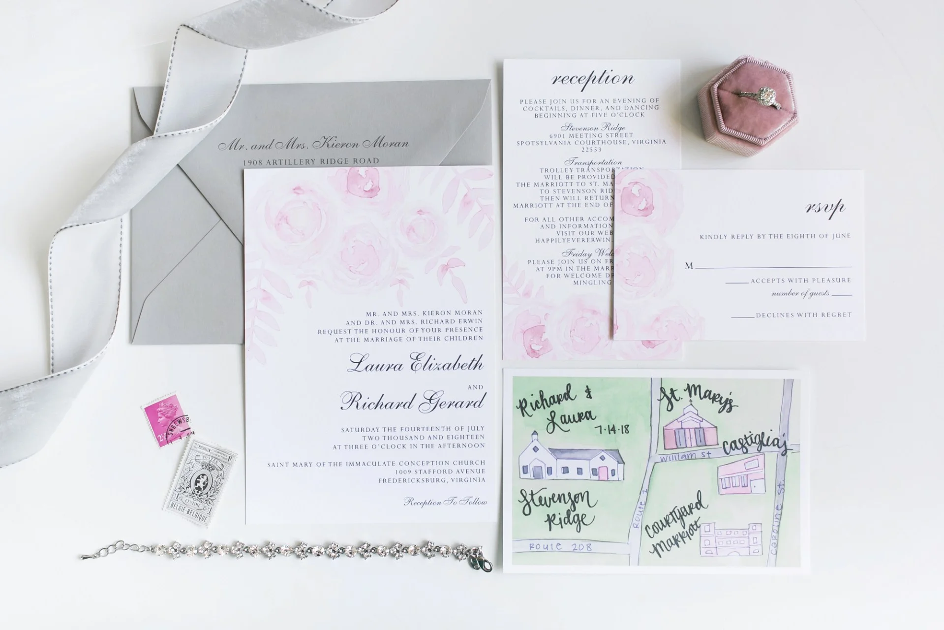 Laura &amp; Richard | Fredericksburg Wedding