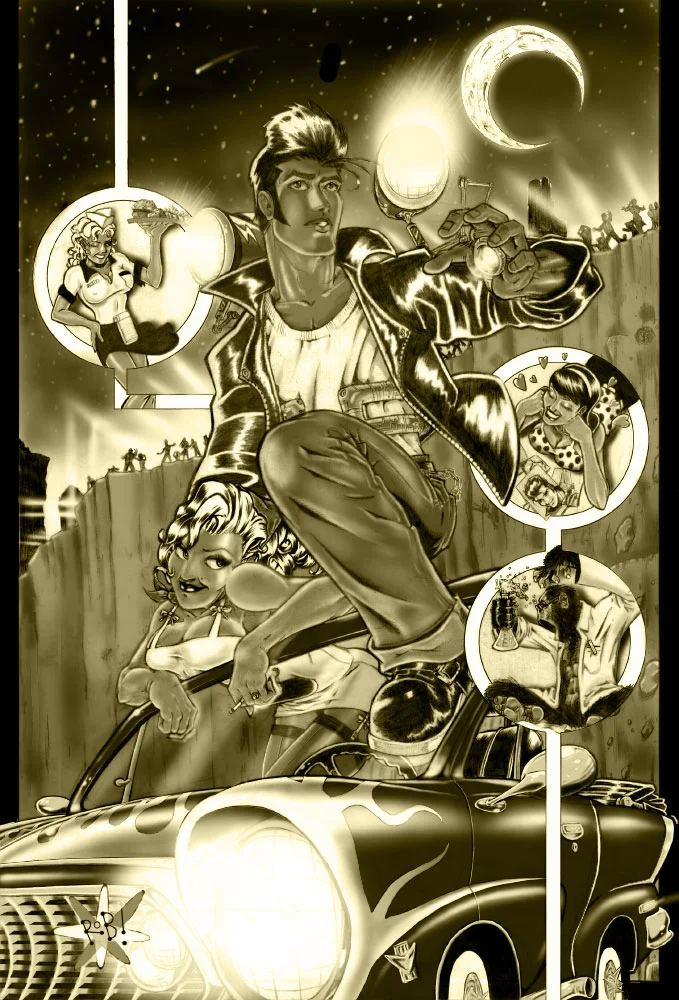 Johnny Bionic and the Finger of Doom Classic Cover 'A'