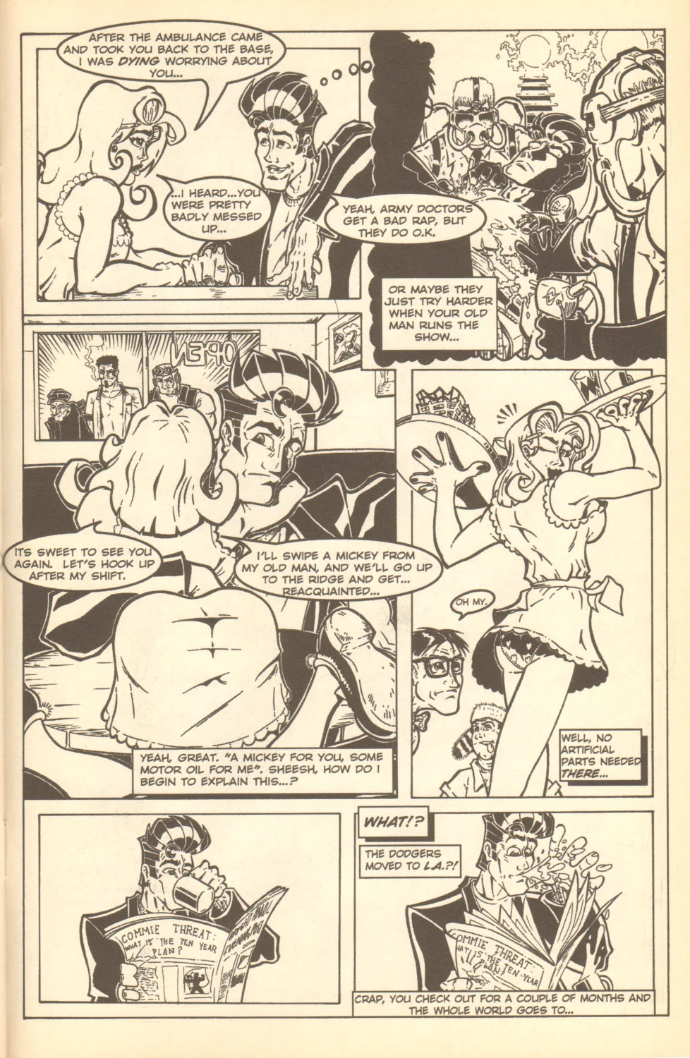 Johnny Bionic and the Eternal Flame Page 2