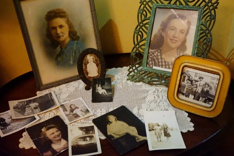 Both of my Grandmothers. Dot on the left and Mafalda on the right. 