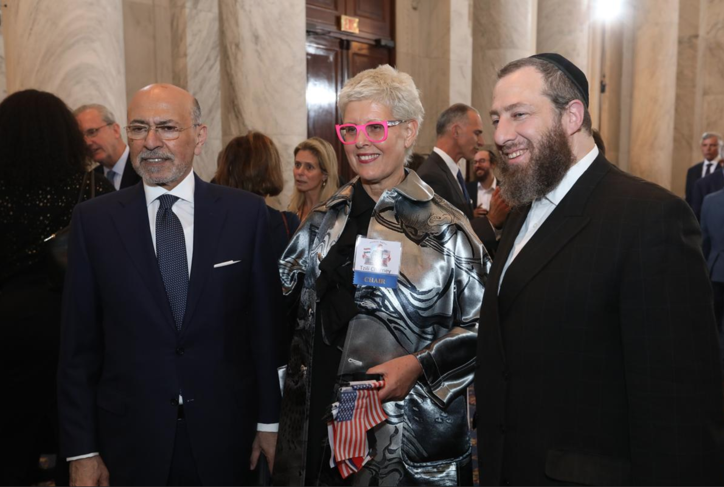 Artoc Shafik Gabr, Tzili Charney and Ezra Friedlander