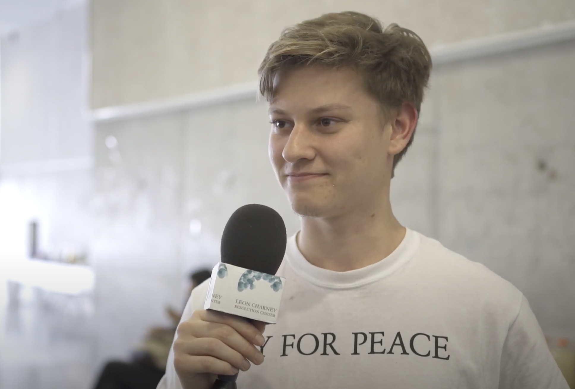 Be a Charney Reporter &amp; Report on The CRC Peace Simulation - Clemens Geurtler