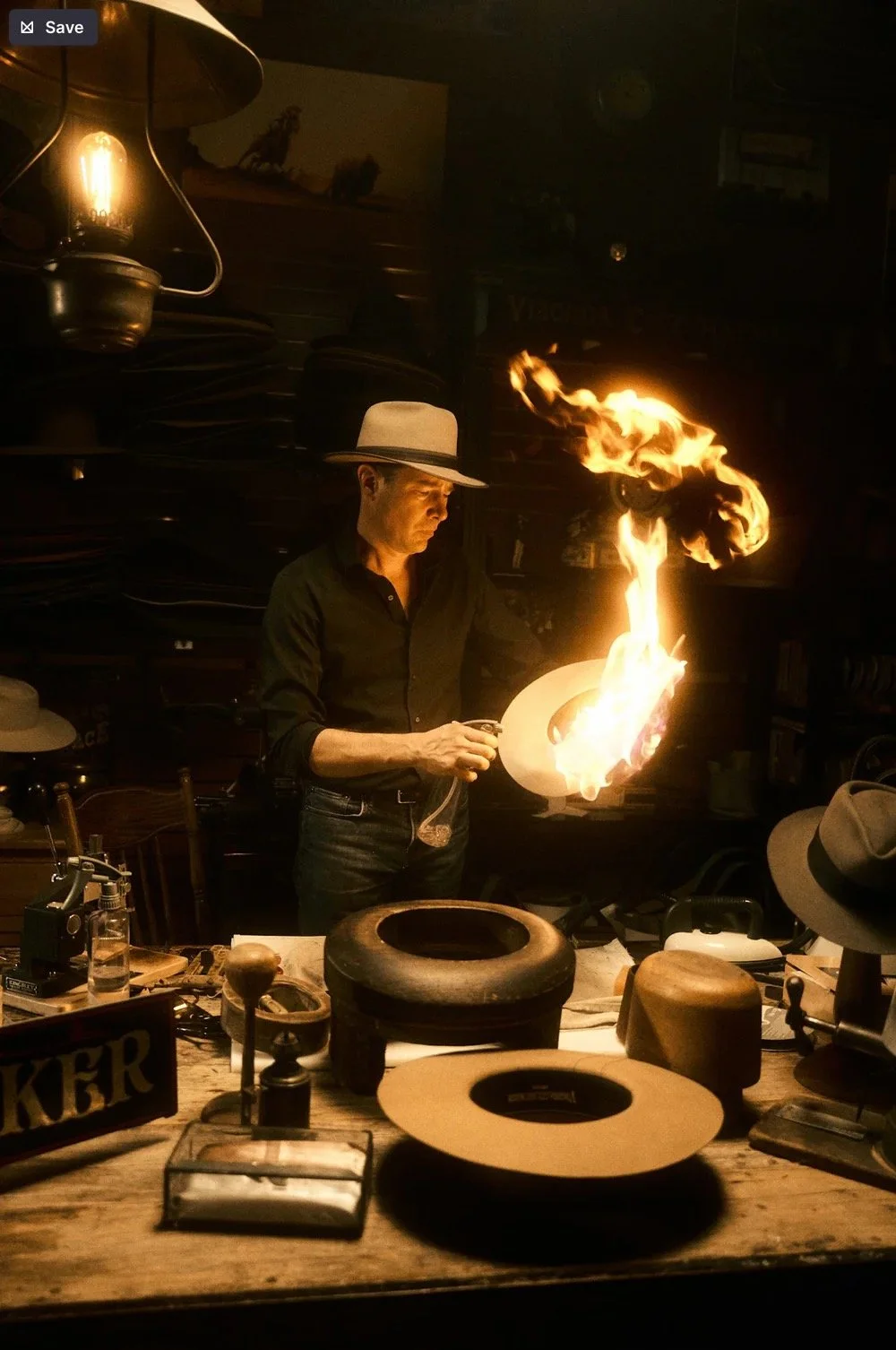 Mad as a Hatter!                                  w/ Virginia City Hatmaker, Pascal Baboulin and music from Ike &amp; Martin