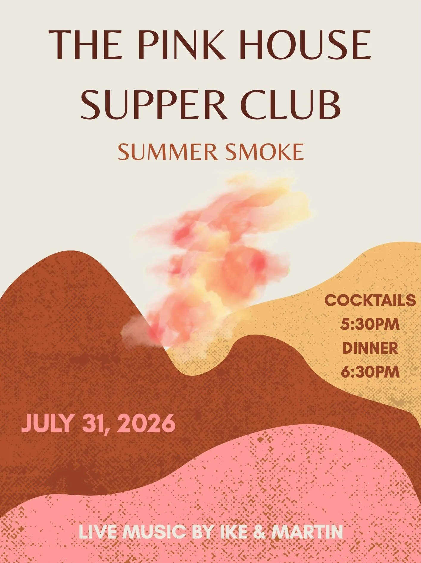 Summer Smoke at The Pink House w/ Ike &amp; Martin