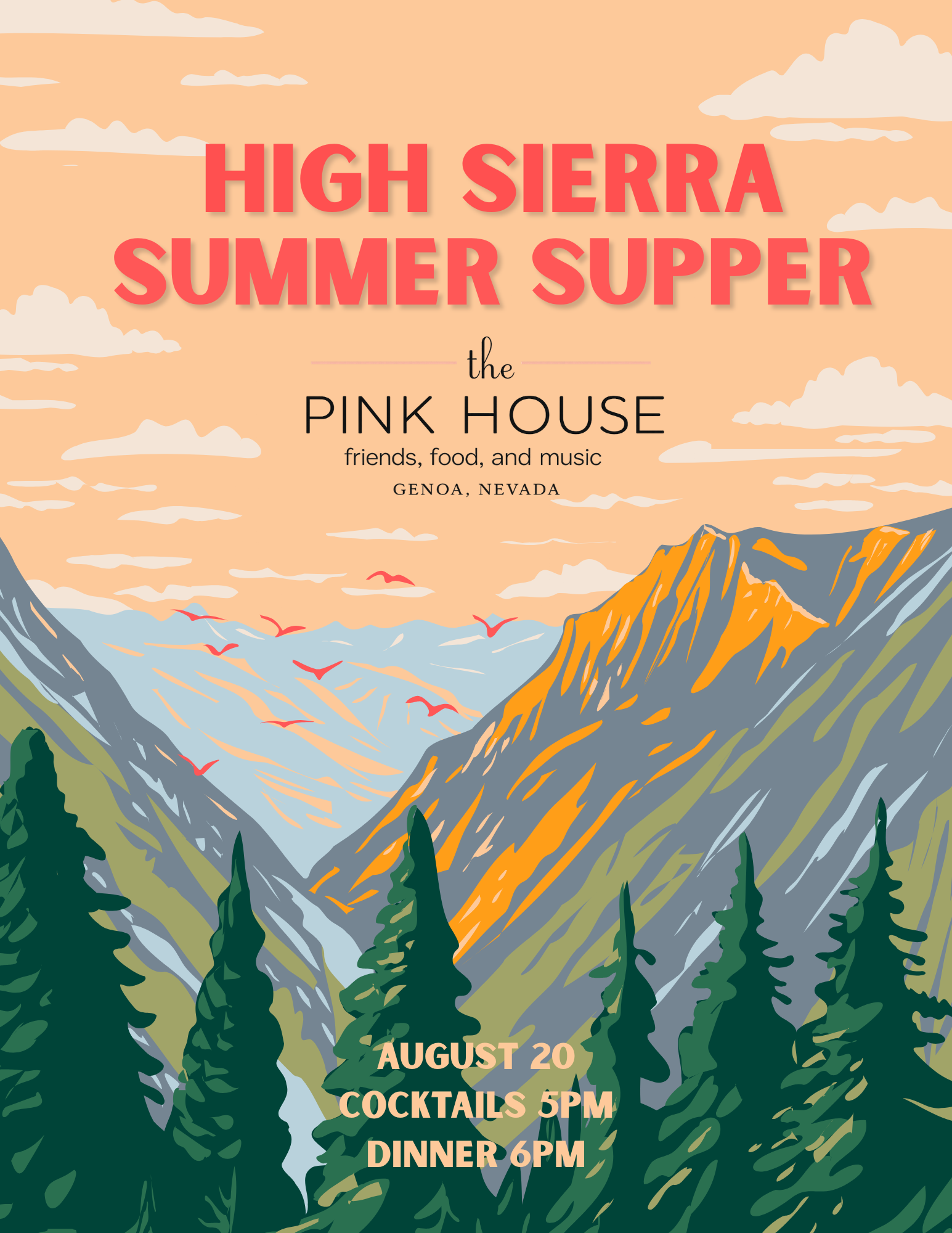 High Sierra Summer Supper 