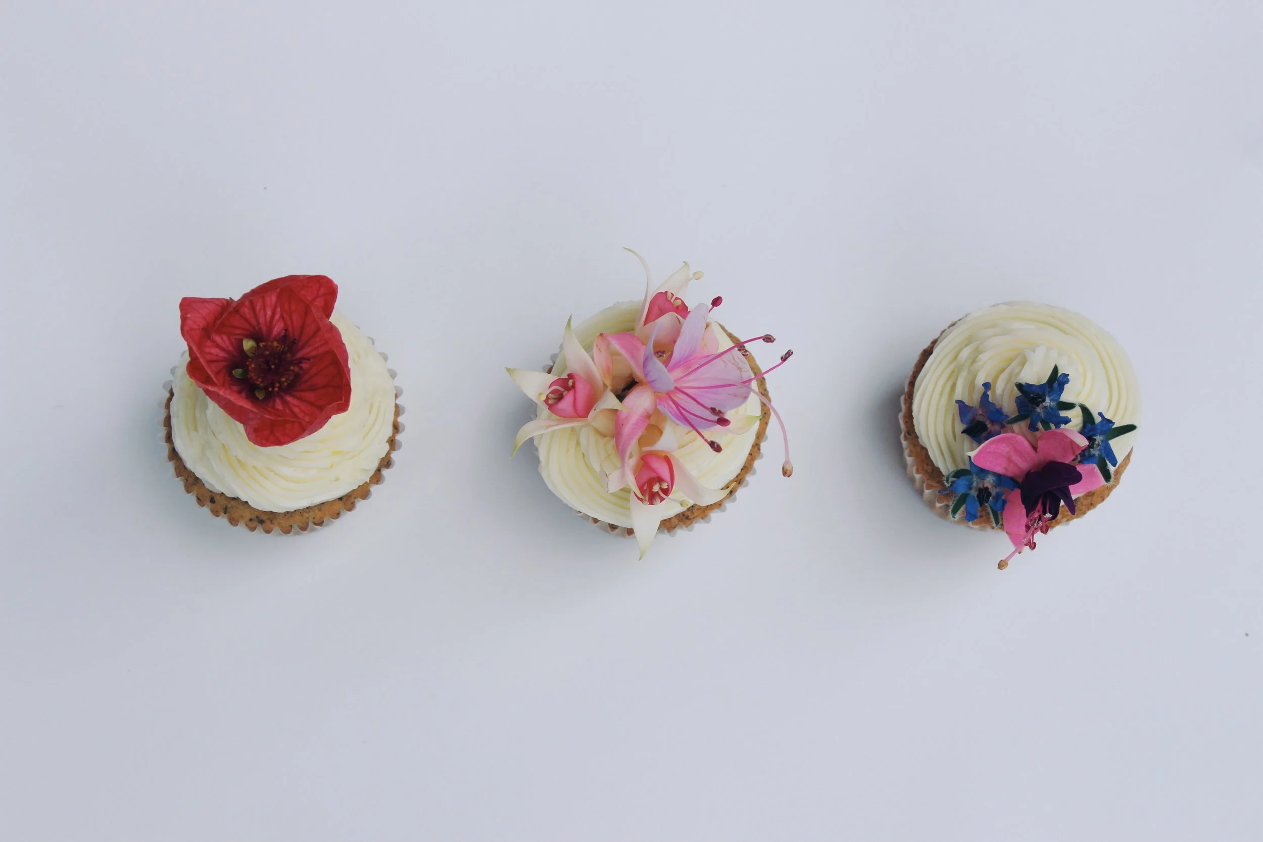 flower girl edible flowers - fuchsia blossom 2