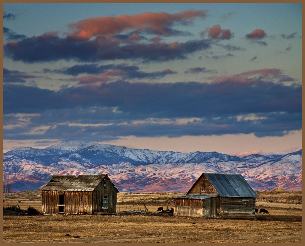 10 mile creek road south of Boise, Idaho. Photo by Charles Knowles.