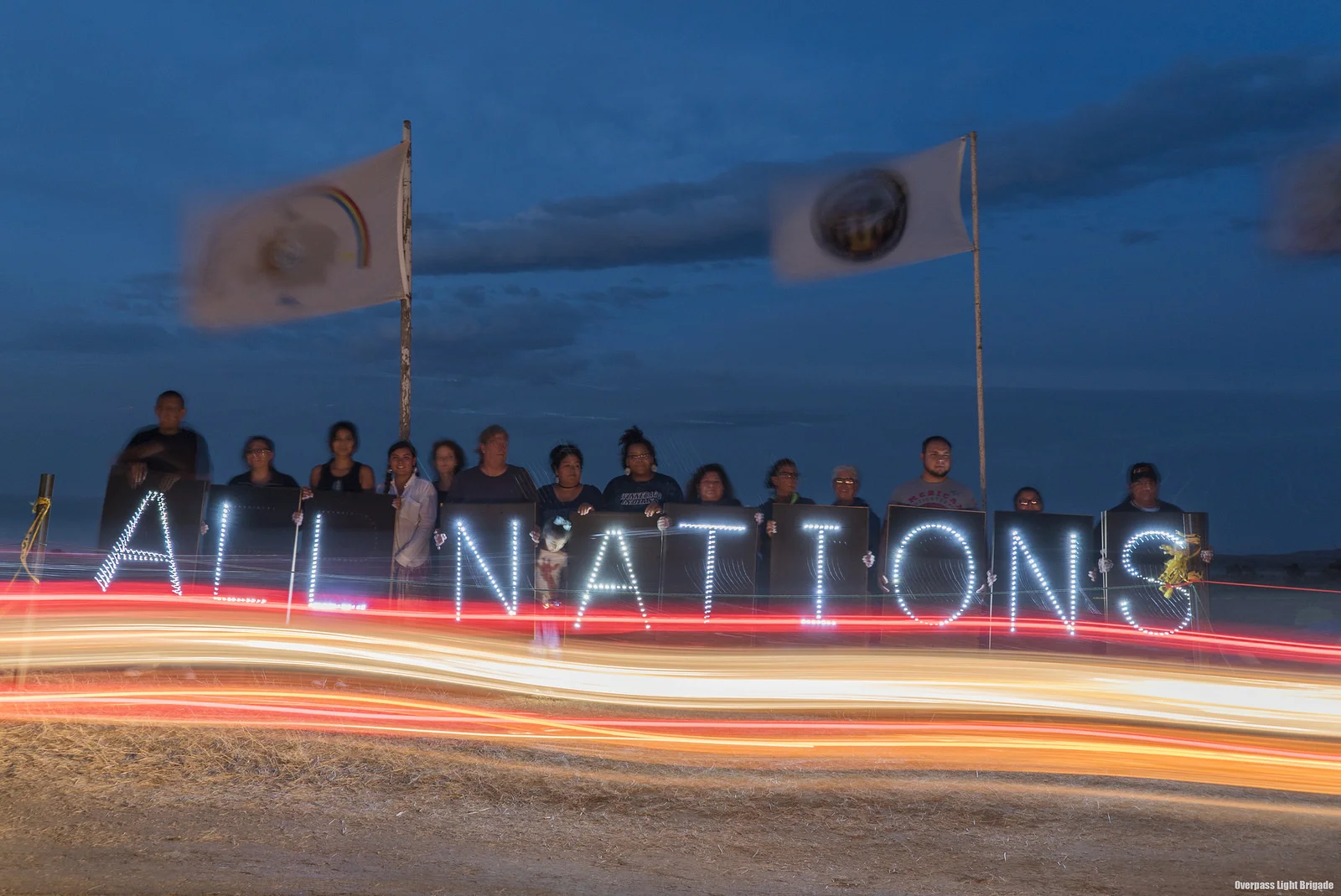 Sacred Stone Camp, North Dakota. Photo: Joe Brusky