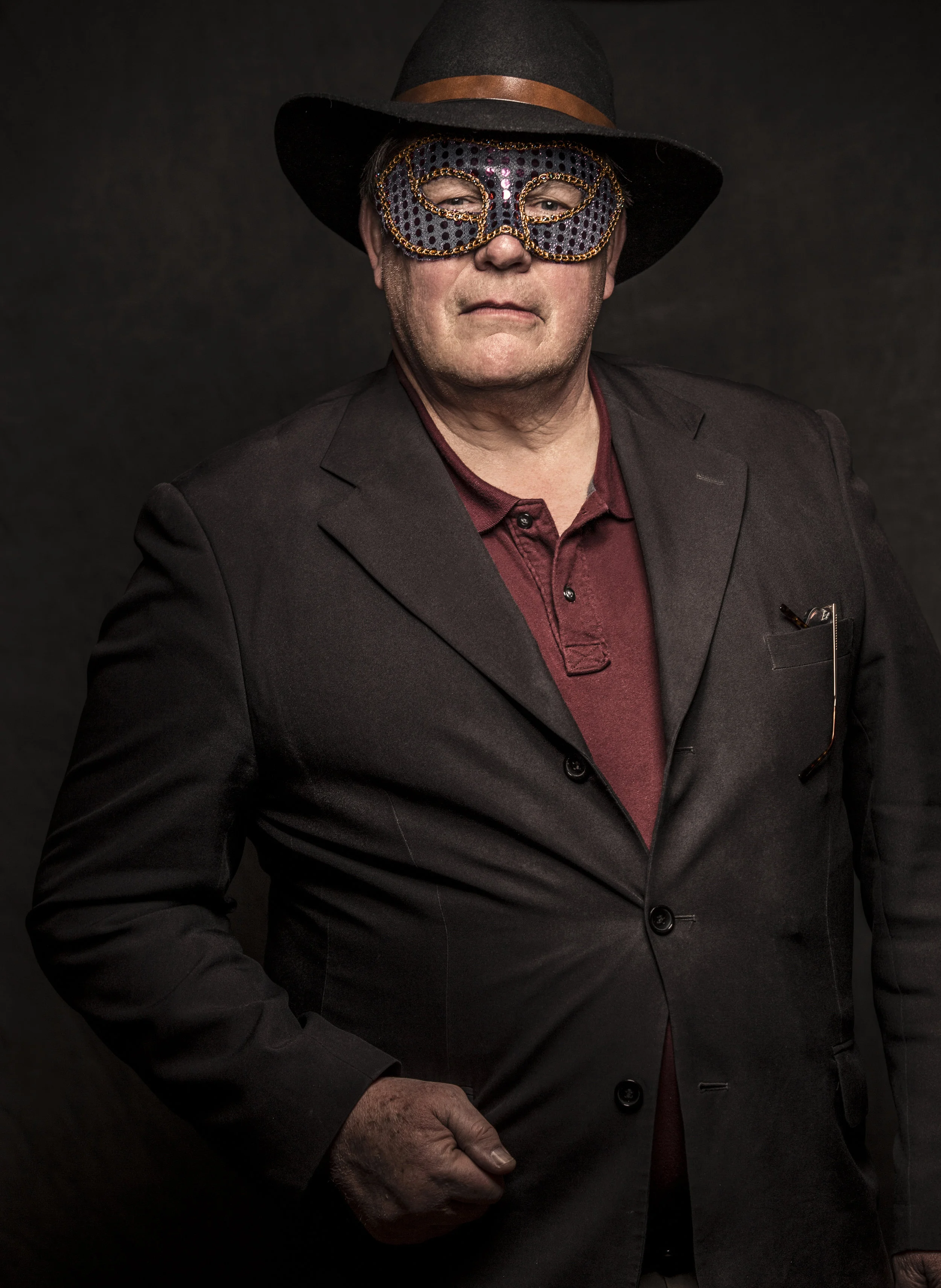 Mardi Gras photo of the Mayor of Little Rock, AR