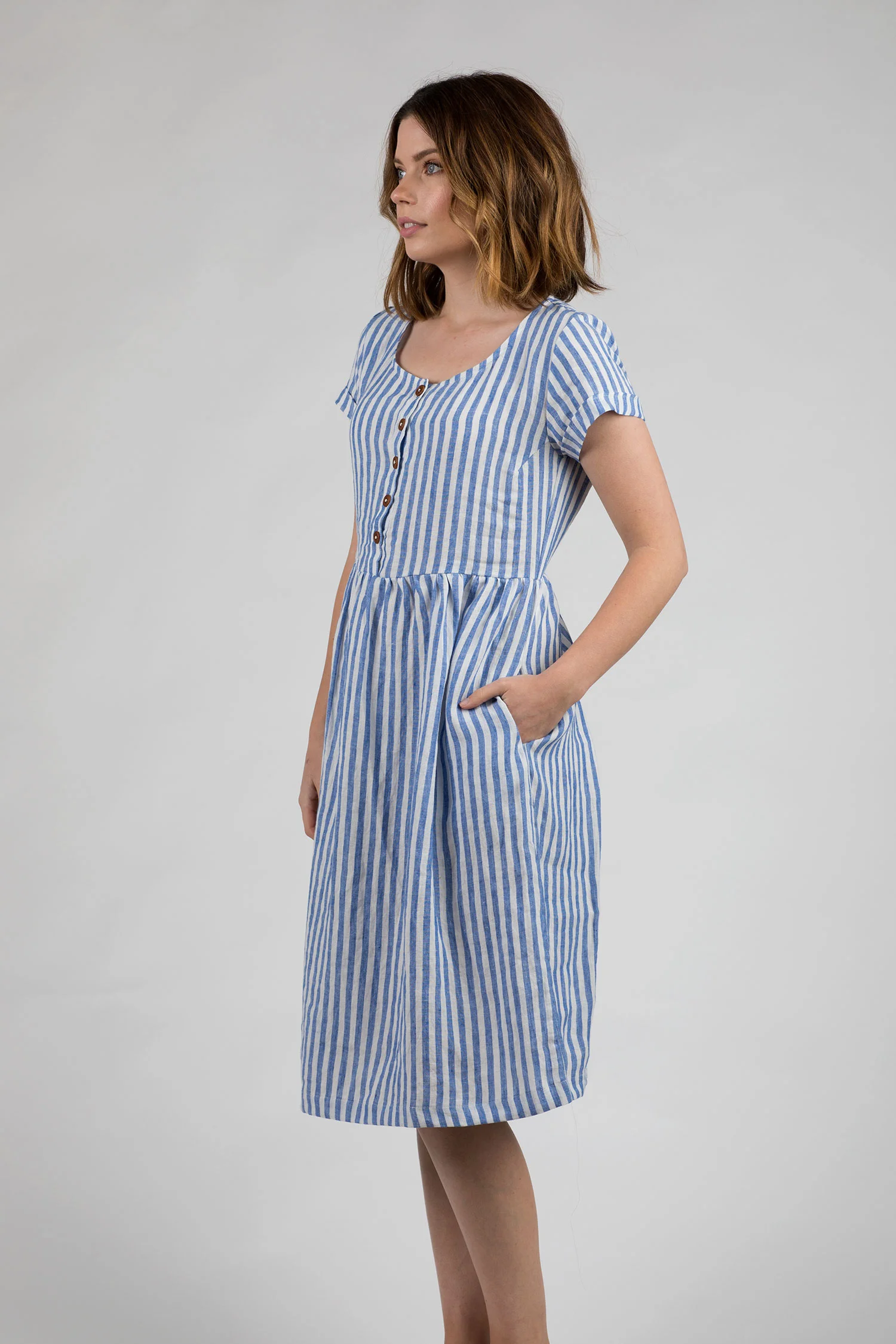 Linen-Dress- Model-No-11-Ble-and-White-Stripe-Pyne-and-Smith-02.jpg