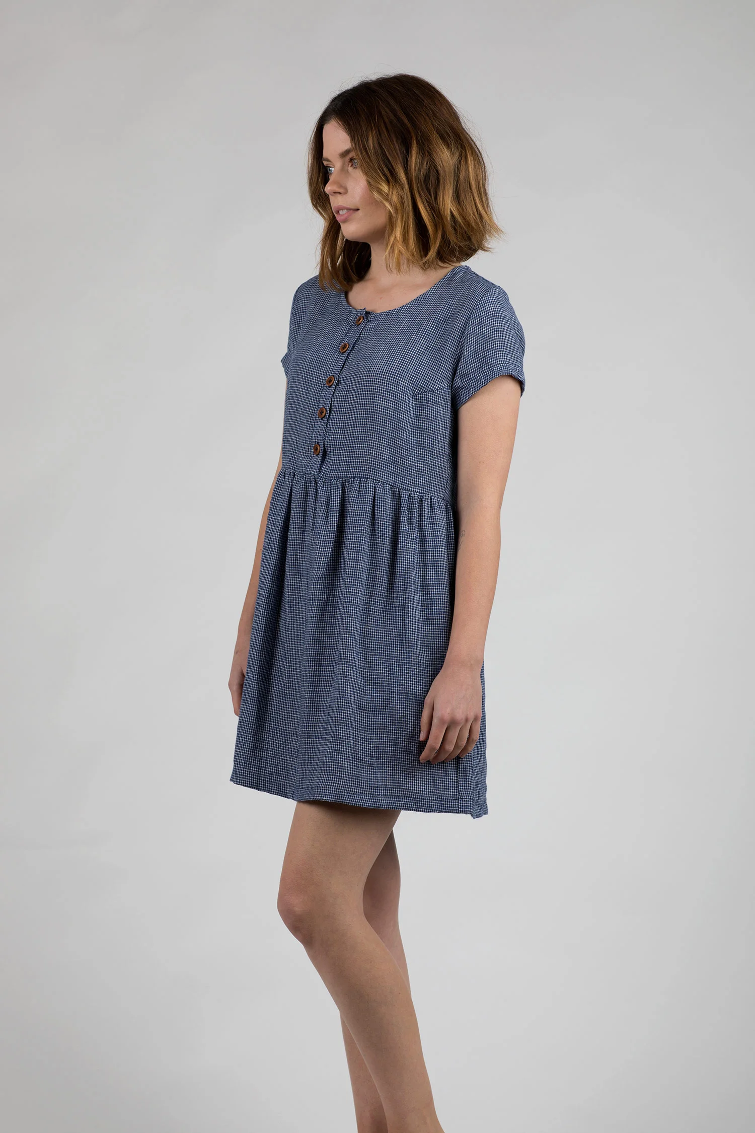 Linen-Dress- Model-No-10-Blueberry-Check-Pyne-and-Smith-02.jpg