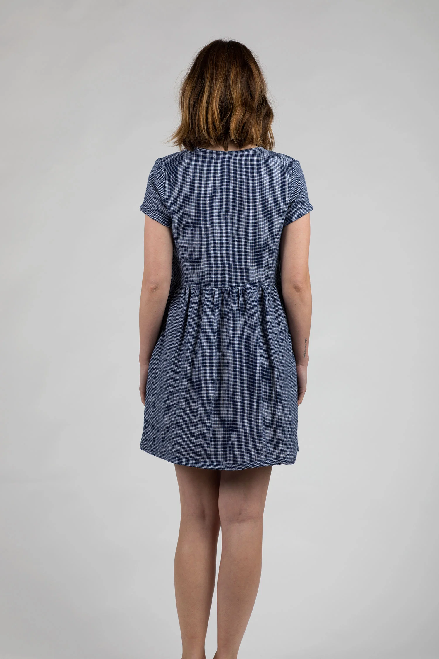 Linen-Dress- Model-No-10-Blueberry-Check-Pyne-and-Smith-04.jpg