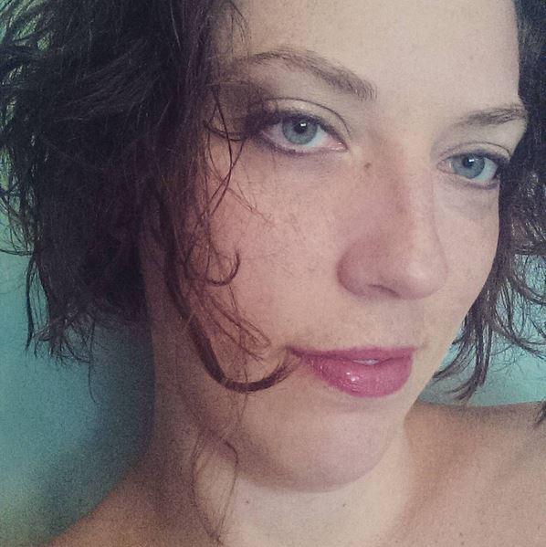 Me dolled up for a photo shoot.