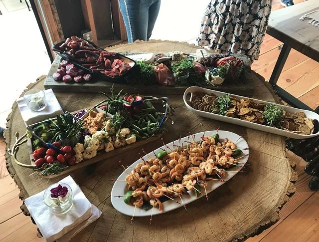 Grazing Table? Check ✔️ #holidayfeasting #familystyle #westcoastwedding #grazingtable #charcuterieboard #openwatercatering #catering