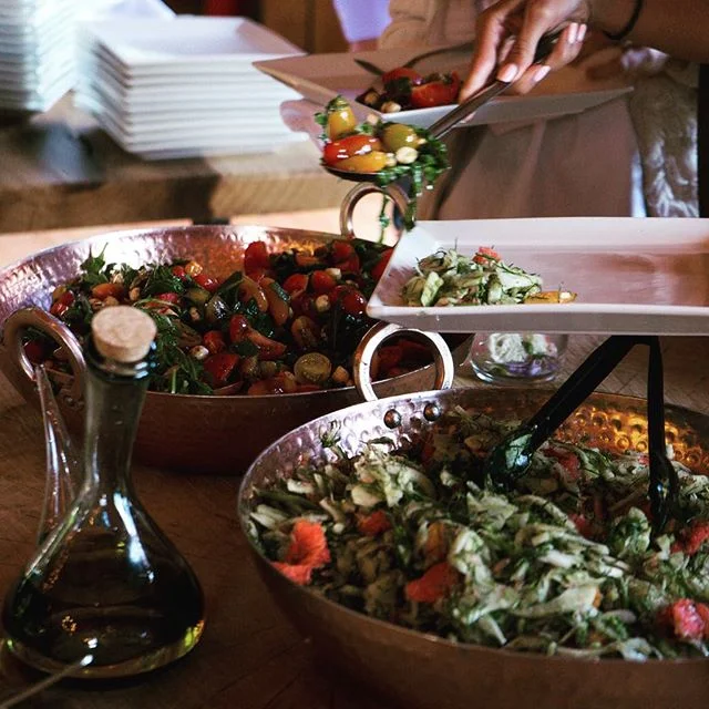 Feeling fresh?? A few of our salads can help with that. #freshfood #westcoastweddings