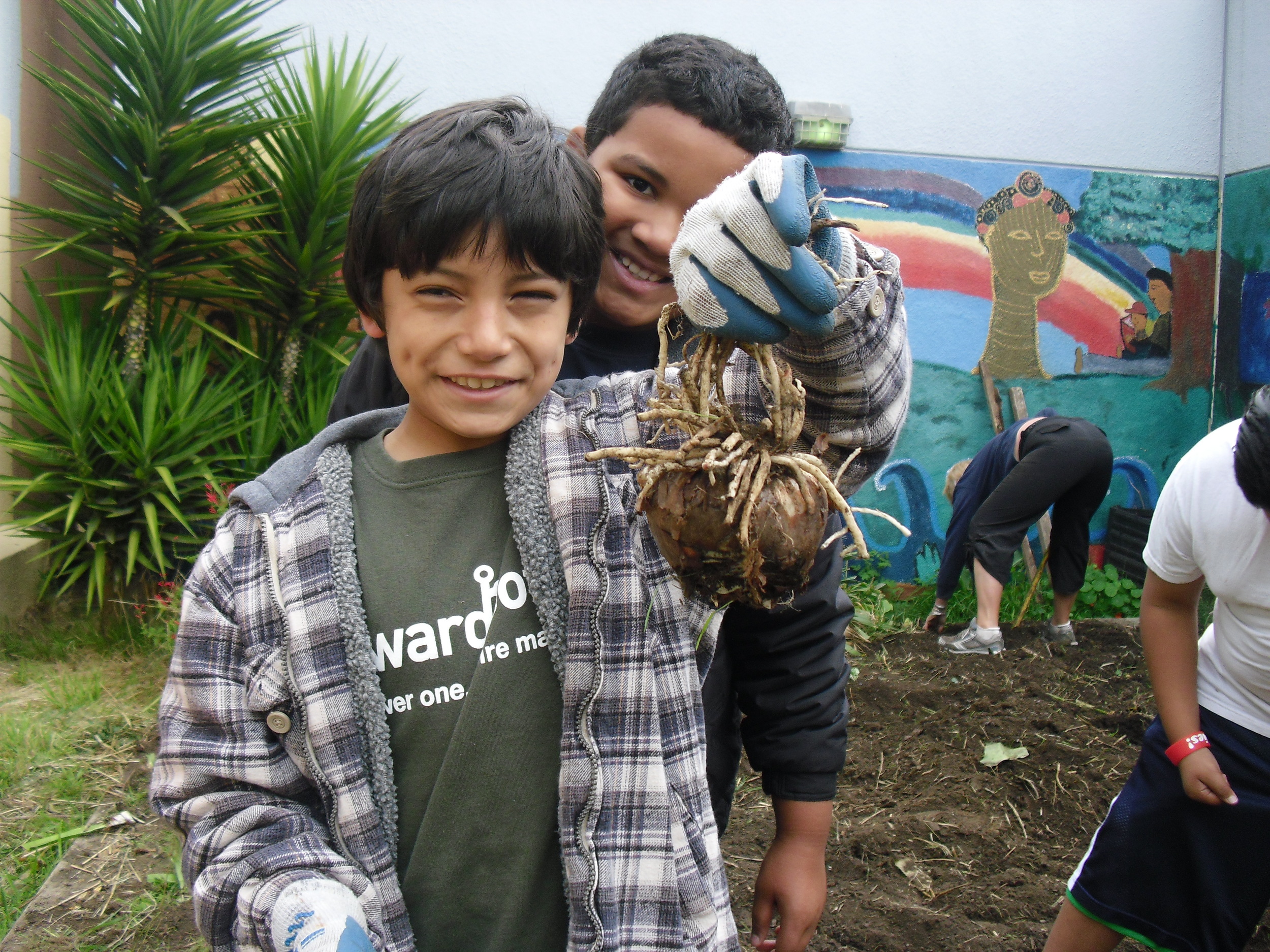   "Upward Roots is a place where you have a chance to help the world."   - Andrew, 4th grade 