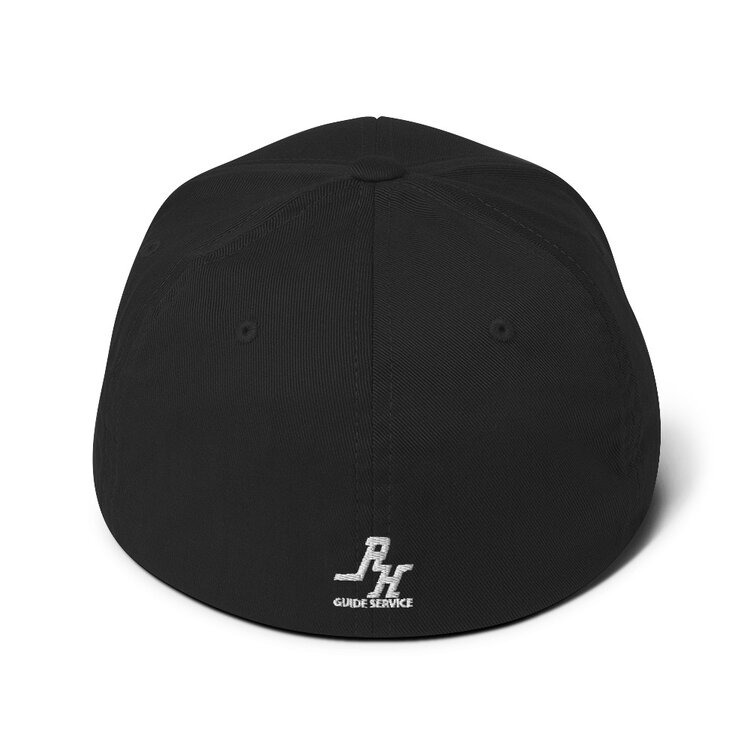 Killer Fish Black Flexfit Hat — RH Guide Service