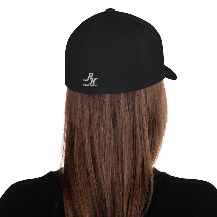 Killer Fish Black Flexfit Hat — RH Guide Service