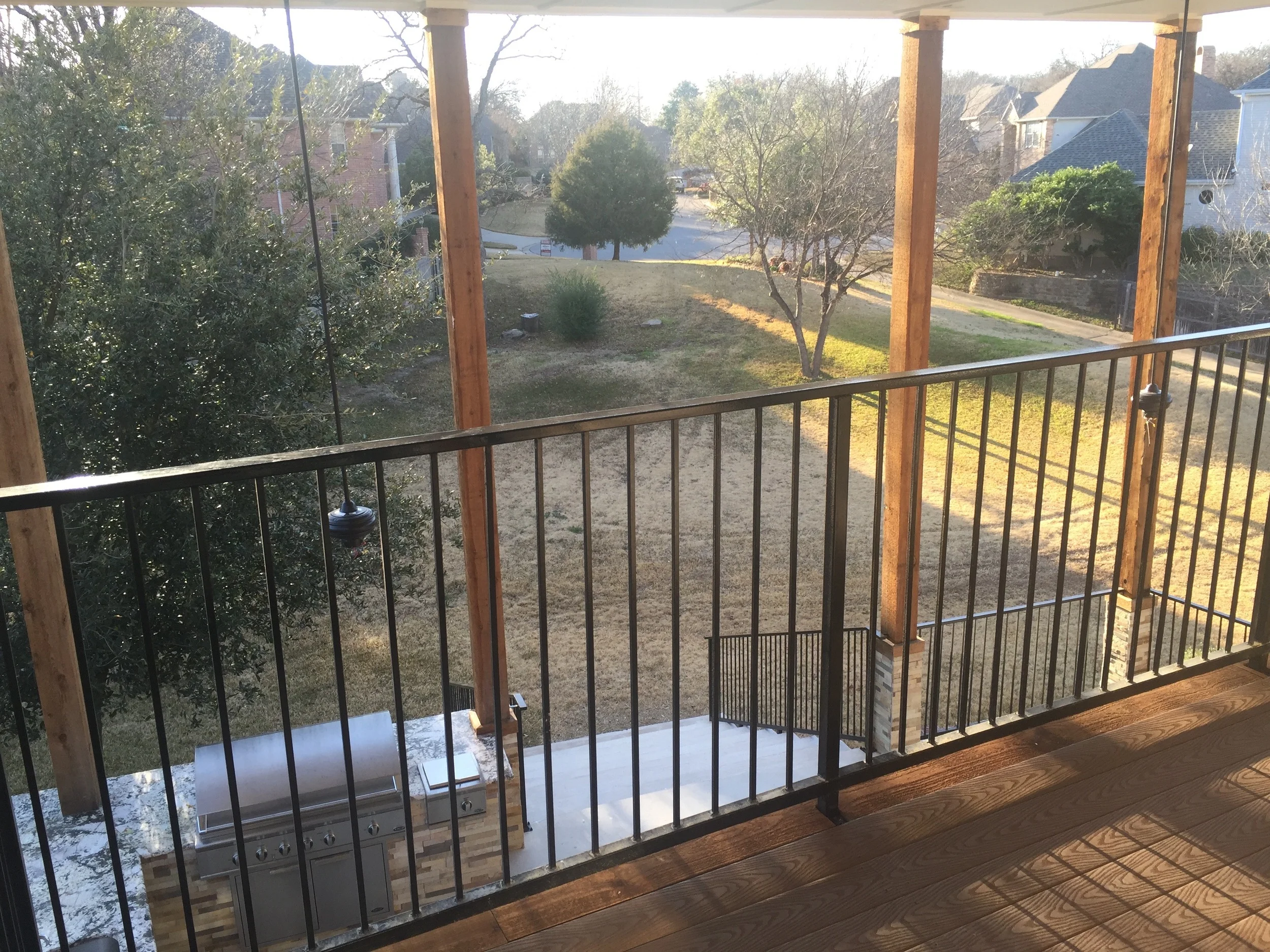 Exterior kitchens and living spaces 