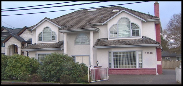 Convicted immigration fraudster Xun 'Sunny' Wang used his own home in Richmond as a fake address for several fictitious companies. (Mike Zimmer/CBC )