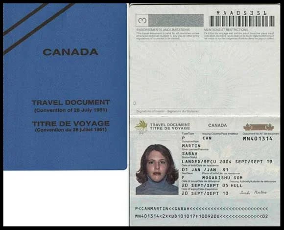 (Canadian) Refugee Travel Documents