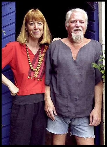 Ira Eihorn and his French wife in 1999