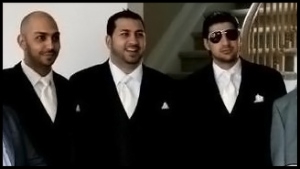 Police say Nabil Alkhalil, left, and Robby Alkhalil, right, have both used fraudulently obtained genuine Canadian passports. All three brothers, including Hisham, who goes by the nickname Terry, centre, have faced cocaine trafficking charges. (thedirty.com)