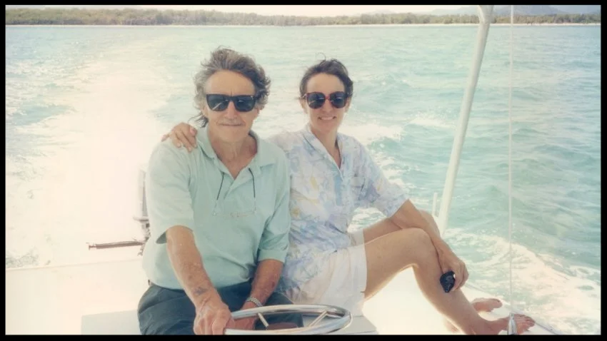 Lafferty and his wife, Janet, in 2000. (Courtesy of Janet Lafferty)