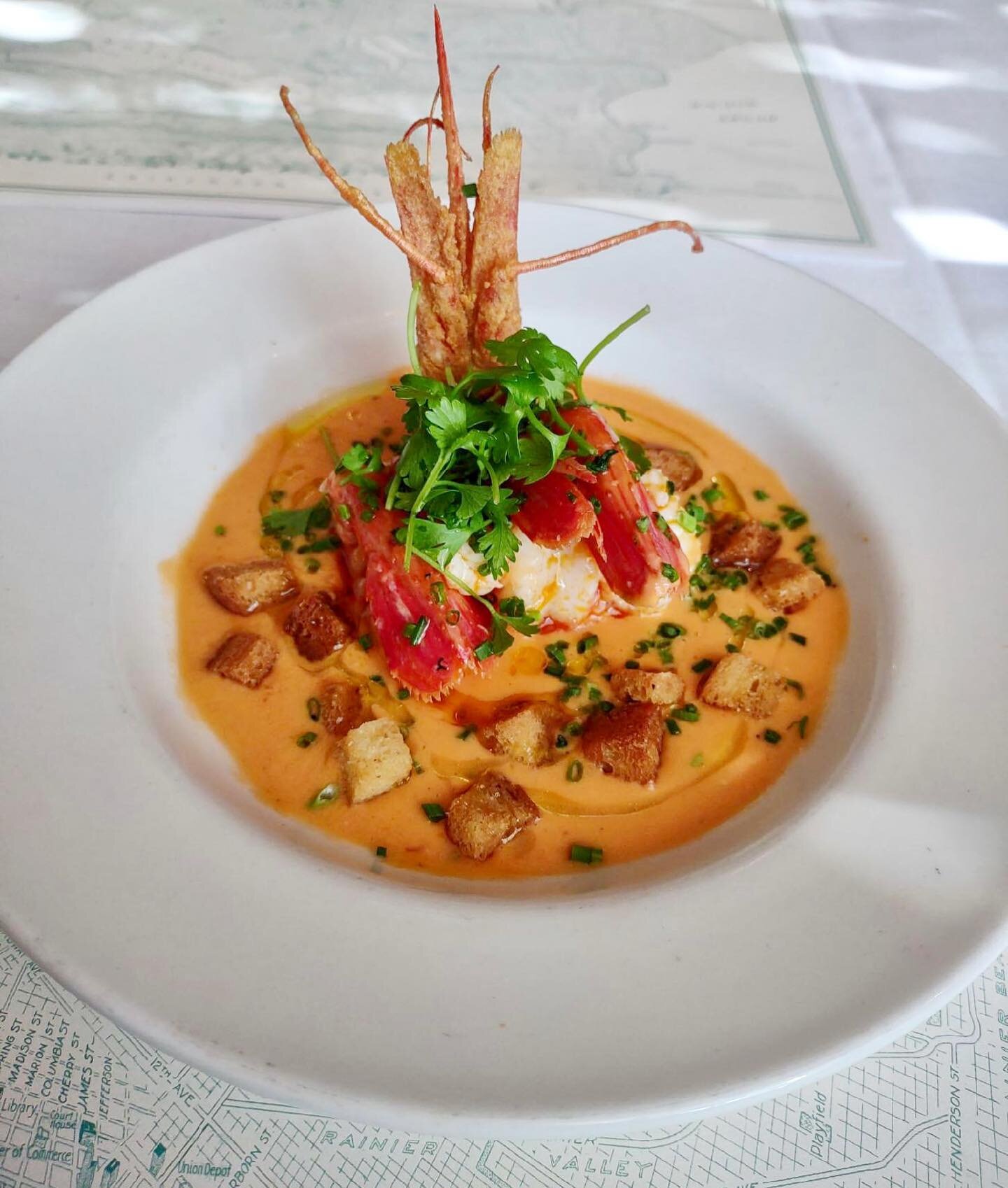 Tonight&rsquo;s off menu special: Santa Barbara Spot Prawn and gazpacho!

Montlake Cut will be closed tomorrow, Sunday April 4th. So, come get them tonight while you can!

#dallas #dallastexas #dallasrestaurants #dallasites101food #dallassites101 #fo