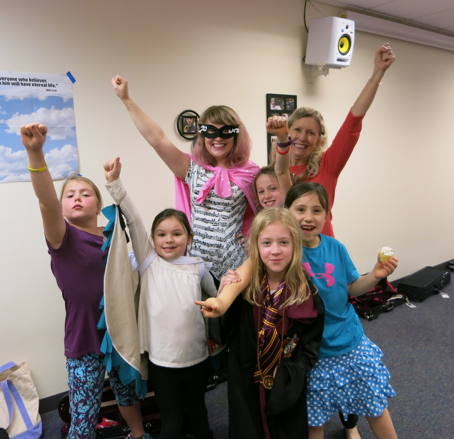 We are ready to blast through boredom and enchant our audience with our awesome dynamic powers!