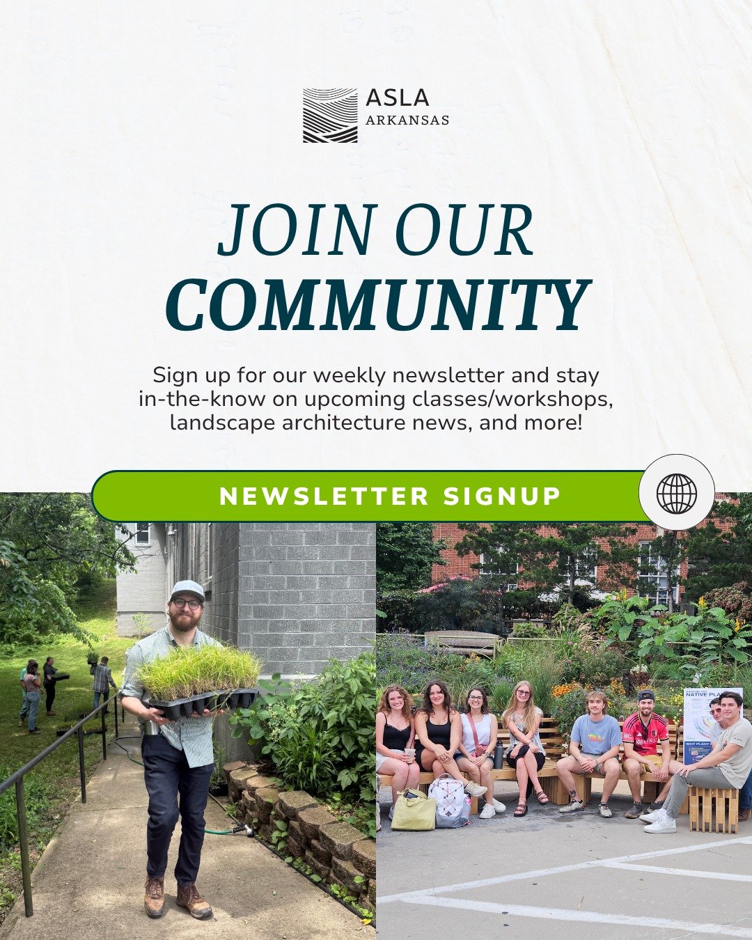 🏞️ Passionate about shaping Arkansas&rsquo;s outdoor spaces? Our newsletter brings you the latest in landscape architecture news, stories, and opportunities happening right here in the Natural State.

👉 Click the link in bio to subscribe!

#Landsca